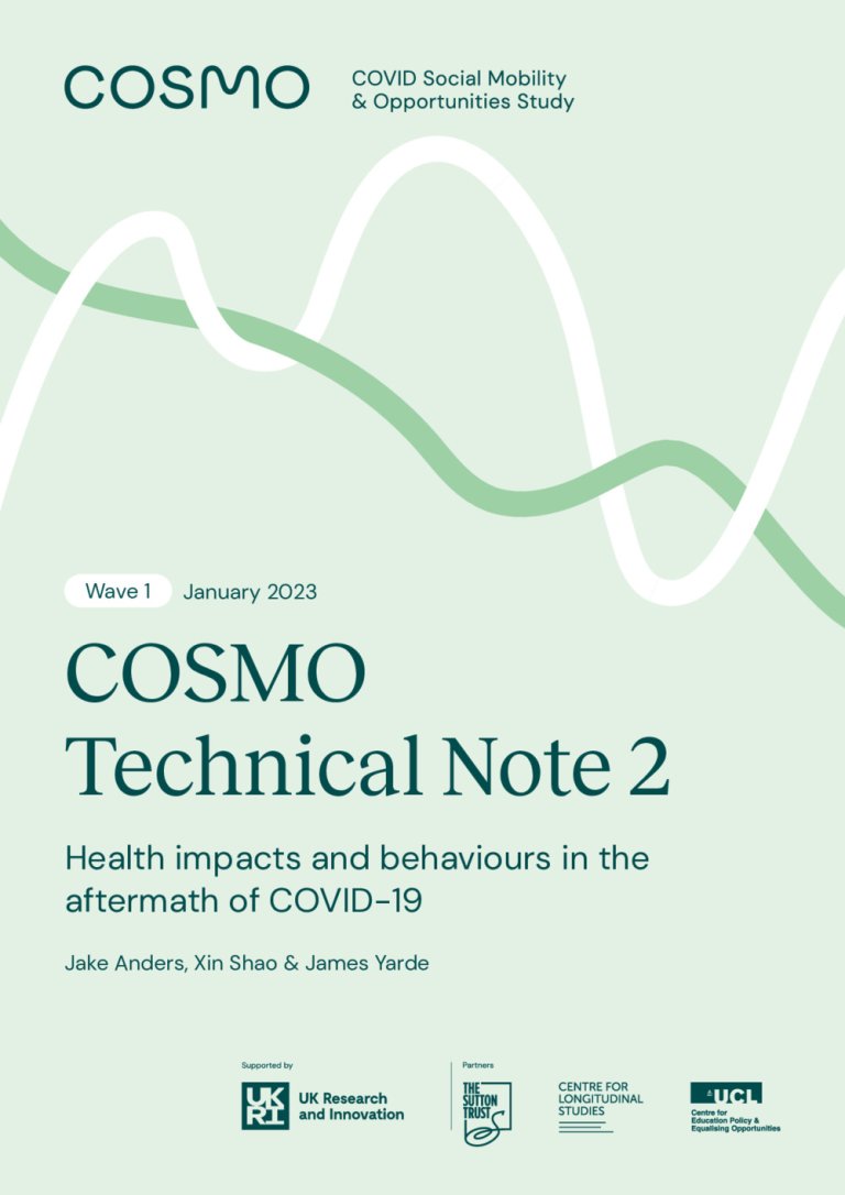 Technical Note 2 - Health Impacts and Behaviours